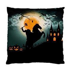 Headless Horseman Standard Cushion Case (one Side) by Valentinaart