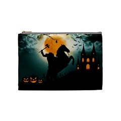 Headless Horseman Cosmetic Bag (medium)  by Valentinaart