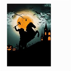 Headless Horseman Large Garden Flag (two Sides) by Valentinaart