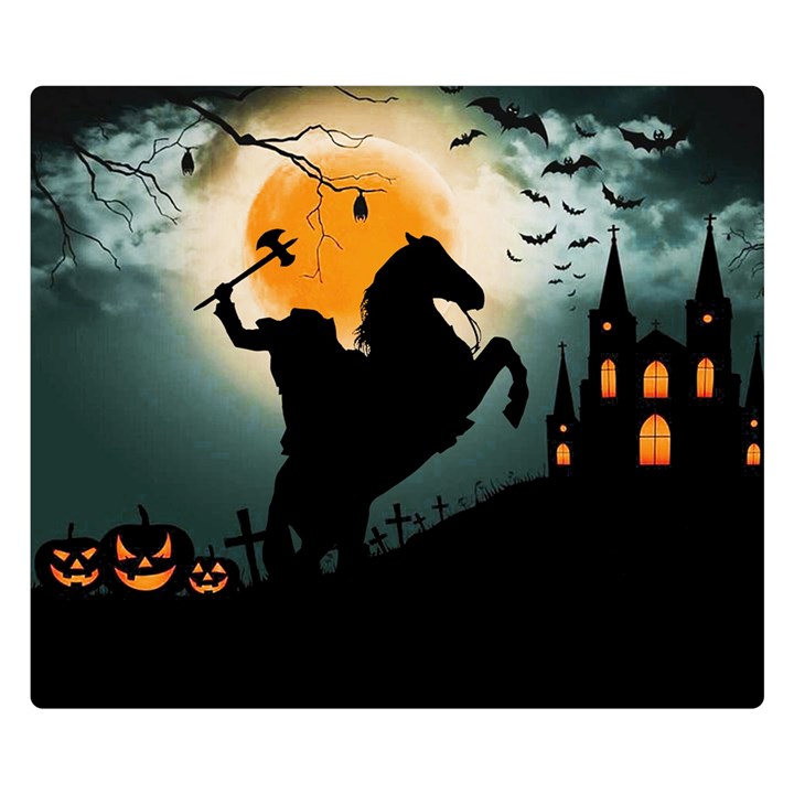 Headless Horseman Double Sided Flano Blanket (Small) 