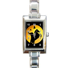 Headless Horseman Rectangle Italian Charm Watch by Valentinaart