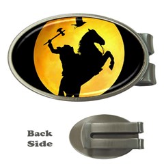 Headless Horseman Money Clips (oval)  by Valentinaart