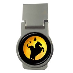 Headless Horseman Money Clips (round)  by Valentinaart