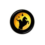 Headless Horseman Hat Clip Ball Marker (4 pack) Front