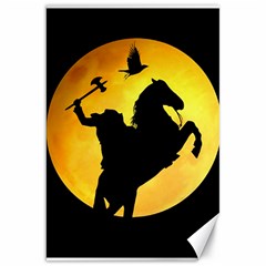 Headless Horseman Canvas 20  X 30   by Valentinaart