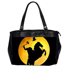 Headless Horseman Office Handbags (2 Sides)  by Valentinaart