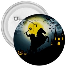 Headless Horseman 3  Buttons by Valentinaart