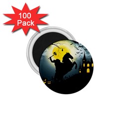 Headless Horseman 1 75  Magnets (100 Pack)  by Valentinaart