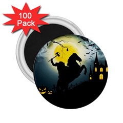 Headless Horseman 2 25  Magnets (100 Pack)  by Valentinaart