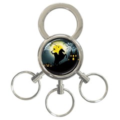 Headless Horseman 3-ring Key Chains by Valentinaart