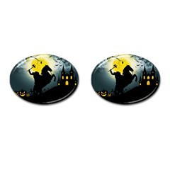 Headless Horseman Cufflinks (oval) by Valentinaart