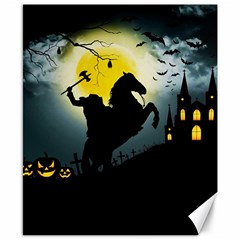 Headless Horseman Canvas 8  X 10  by Valentinaart