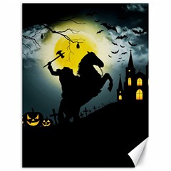 Headless Horseman Canvas 18  X 24   by Valentinaart