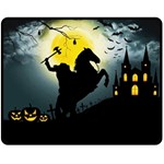 Headless Horseman Double Sided Fleece Blanket (Medium)  58.8 x47.4  Blanket Front