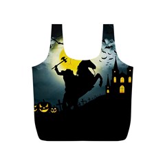 Headless Horseman Full Print Recycle Bags (s)  by Valentinaart