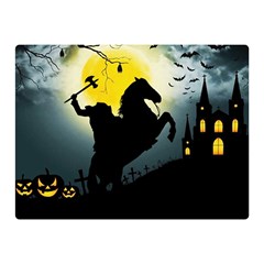 Headless Horseman Double Sided Flano Blanket (mini)  by Valentinaart