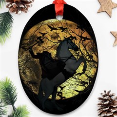 Headless Horseman Ornament (Oval)