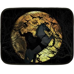 Headless Horseman Double Sided Fleece Blanket (Mini) 