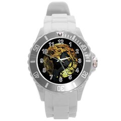 Headless Horseman Round Plastic Sport Watch (L)