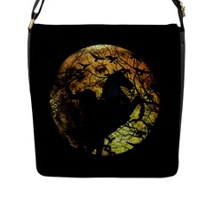 Headless Horseman Flap Messenger Bag (L) 