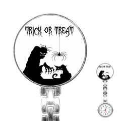 Halloween Stainless Steel Nurses Watch by Valentinaart