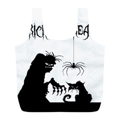 Halloween Full Print Recycle Bags (l)  by Valentinaart