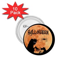 Halloween 1 75  Buttons (10 Pack) by Valentinaart