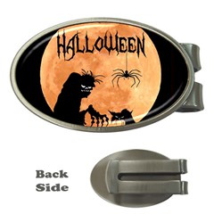 Halloween Money Clips (oval)  by Valentinaart