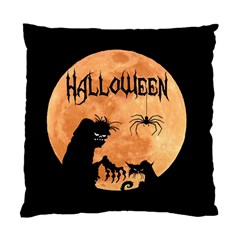 Halloween Standard Cushion Case (two Sides) by Valentinaart