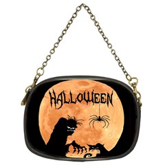 Halloween Chain Purses (two Sides)  by Valentinaart