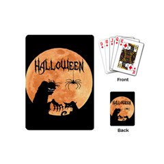 Halloween Playing Cards (mini)  by Valentinaart