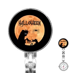 Halloween Stainless Steel Nurses Watch by Valentinaart