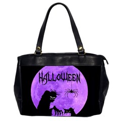 Halloween Office Handbags (2 Sides)  by Valentinaart