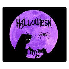 Halloween Double Sided Flano Blanket (small)  by Valentinaart