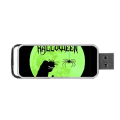 Halloween Portable Usb Flash (two Sides) by Valentinaart