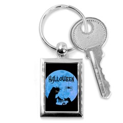 Halloween Key Chains (rectangle)  by Valentinaart