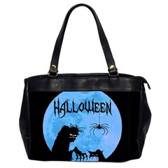 Halloween Office Handbags (2 Sides)  by Valentinaart