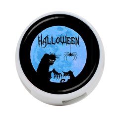 Halloween 4-port Usb Hub (two Sides)  by Valentinaart