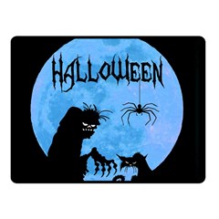 Halloween Fleece Blanket (small) by Valentinaart