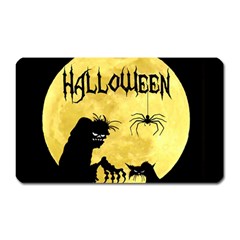 Halloween Magnet (rectangular) by Valentinaart