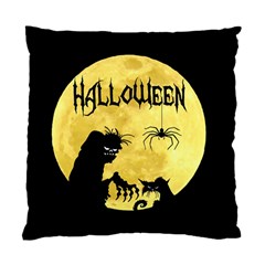 Halloween Standard Cushion Case (two Sides) by Valentinaart