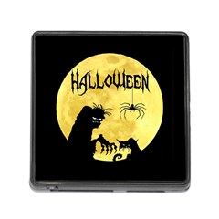 Halloween Memory Card Reader (square) by Valentinaart