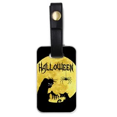 Halloween Luggage Tags (one Side)  by Valentinaart