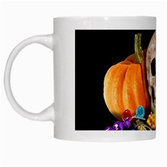 Halloween Candy Keeper White Mugs by Valentinaart