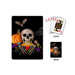 Halloween Candy Keeper Playing Cards (mini)  by Valentinaart