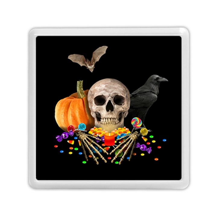 Halloween candy keeper Memory Card Reader (Square) 