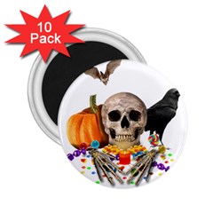 Halloween Candy Keeper 2 25  Magnets (10 Pack)  by Valentinaart