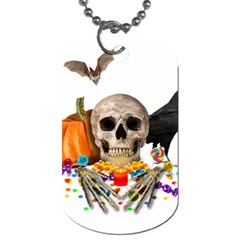 Halloween Candy Keeper Dog Tag (one Side)