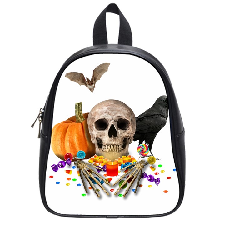 Halloween candy keeper School Bag (Small)