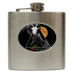 Spiritual Goat Hip Flask (6 Oz) by Valentinaart